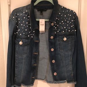 never used with tags denim jacket